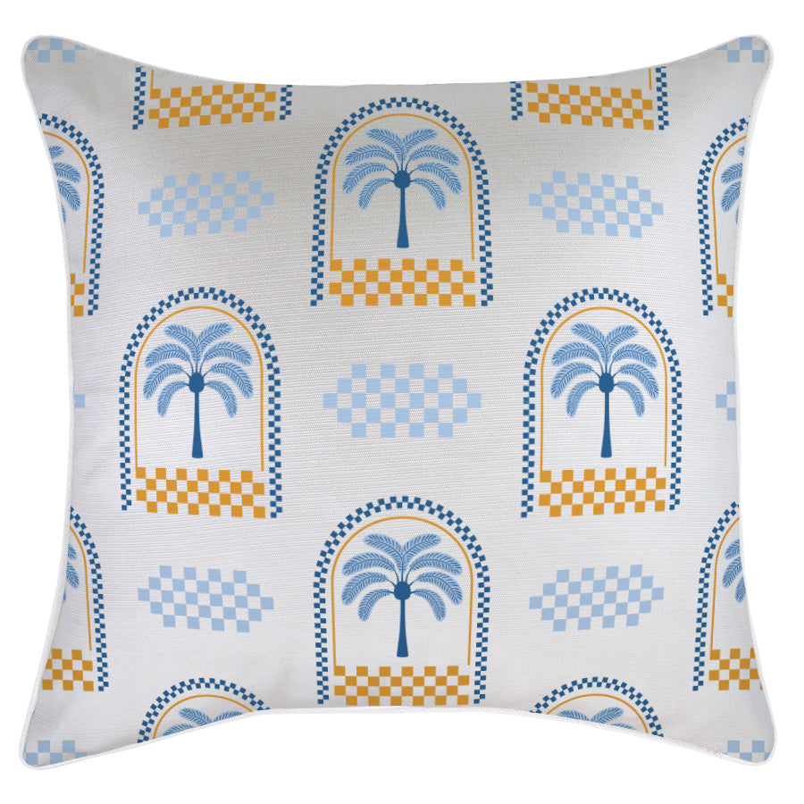 Cushion Cover-With Piping-Marrakech White-60cm x 60cm-0