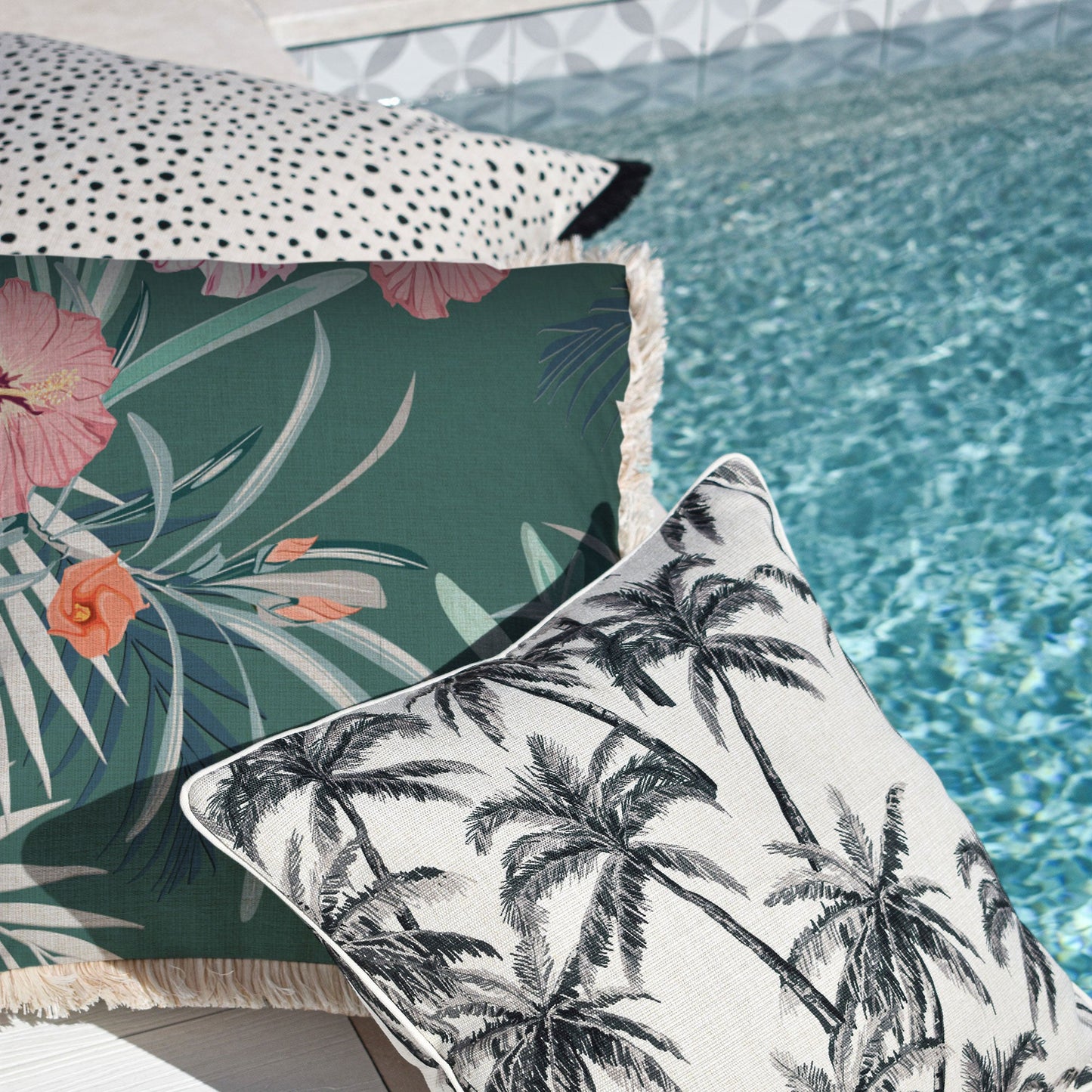 Cushion Cover-Coastal Fringe-Mai Tai-45cm x 45cm-1