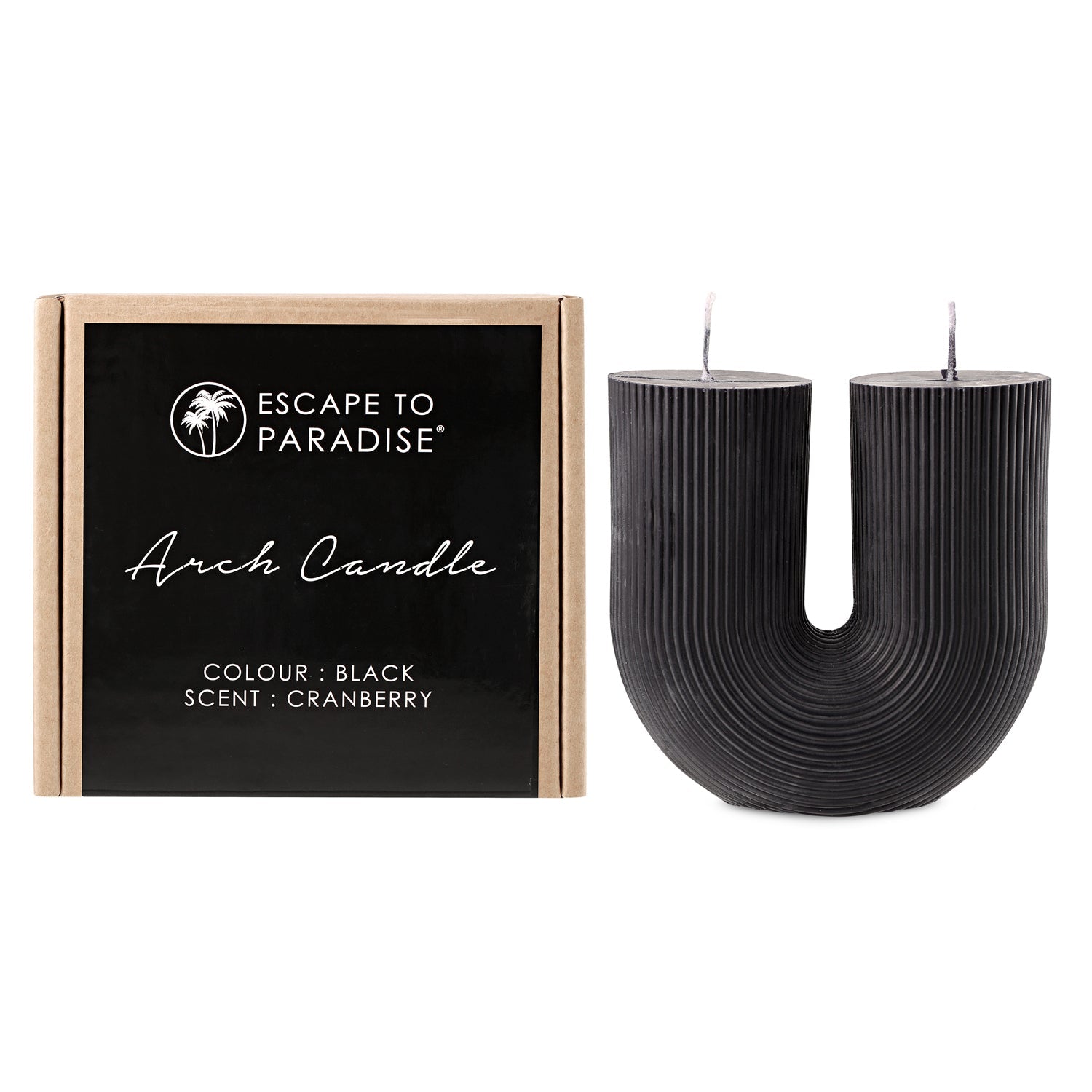 Arch Candle-Black-Cranberry-1