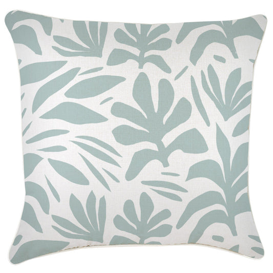 Cushion Cover-With Piping-Tahiti Seafoam-60cm x 60cm-0