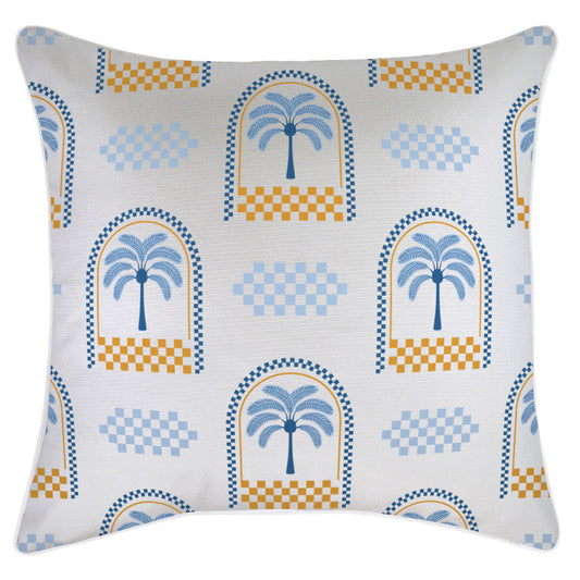 Cushion Cover-With Piping-Marrakech White-60cm x 60cm-0
